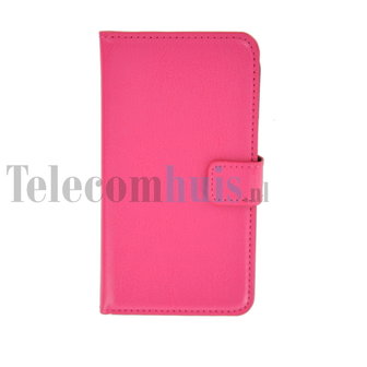 Huawei-ascend-p6-book-style-wallet-case-roze