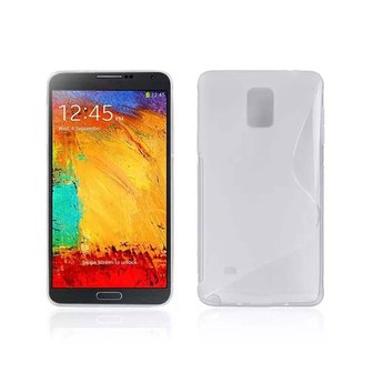 Samsung Galaxy Note 4  - TPU Silicone Hoesje/Case - Transparant