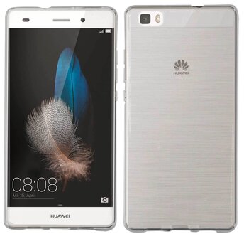 Huawei P8 Lite hoesje tpu slicone case transparant