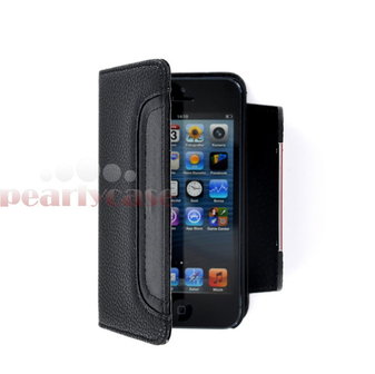 Apple iPhone SE - Wallet  Case /Cover hoesje uitneembaar - Zwart