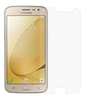 Samsung-Galaxy-j2-Prime-smartphone-tempered-glass-/-glazen-screenprotector-2.5D-9H