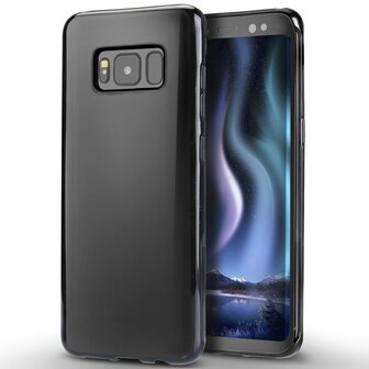 Samsung-Galaxy-S8-Plus-Zwart-TPU-siliconen-case-hoesje