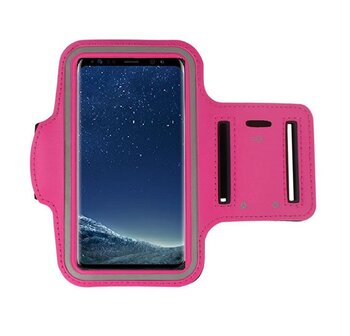 Pearlycase Sport Armband hoes voor Samsung Galaxy S10 Plus - Roze