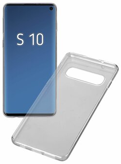 Pearlycase Transparant TPU Siliconen case hoesje voor Samsung Galaxy S10e