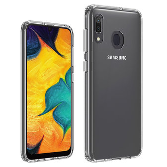 Pearlycase Transparant TPU Siliconen case hoesje voor Samsung Galaxy A30