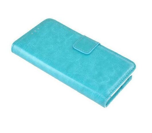 Wallet-Bookcase-Hoesje-voor-Sony-Xperia-L2-Fashion-Turquoise