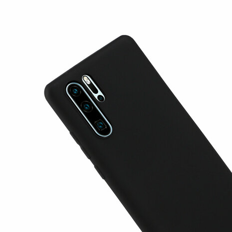 Pearlycase Zwart TPU Siliconen case hoesje voor Huawei P30 Pro