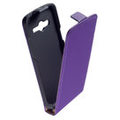 Samsung-Galaxy-Core-LTE-G386F---Leder--Flip-case-cover-hoesje-Paars