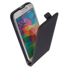 Pearlycase-Lederlook-Flip-case-klap-hoesje-cover-Samsung-Galaxy-S5-Mini-G800---Lederlook-Flip-case-cover-hoesje-Zwart