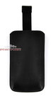 Samsung-Galaxy-Note-3-N9000-N9005-Lederlook-insteek-pouch-hoesje--Zwart