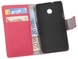 Huawei-Ascend-Y330-Wallet-Book-Case-cover-Y-Roze