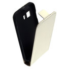 Samsung-Galaxy-Young-2-SM-G130---Leder--Flip-case-cover-hoesje-Wit