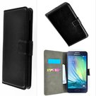 Samsung,galaxy,a3,book,style,wallet,case,zwart