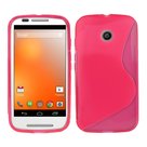 Motorola Moto E 2015 Slicone hoesje Roze