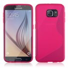 Samsung Galaxy S6 Slicone Case Roze