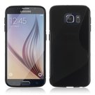 Samsung Galaxy S6 Slicone case Zwart