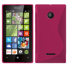 Scase Roze Microsoft Lumia 435 Slicone Hoesje