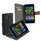 Microsoft-lumia-640-book-style-wallet-case-hoesje-zwart
