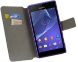 Sony-xperia-m4-aqua-book-style-wallet-case-hoesje-zwart