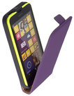 Microsoft-lumia-640-xl-leder-flip-case-hoesje-paars