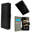 Huawei,p8,book,style,wallet,case,zwart
