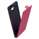 Sony,xperia,m2,aqua,leder,flip,case,pink
