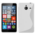 Microsoft,lumia,640,xl,hoesje,slicone,case,wit