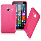 Microsoft,lumia,640,xl,hoesje,slicone,case,roze
