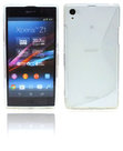Sony,xperia,z1,slicone,hoesje,case,transparant
