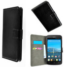 Huawei,ascend,y540,book,style,wallet,case,zwart