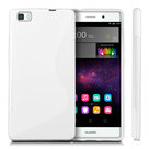 Huawei,p8,lite,hoesje,slicone,case,wit