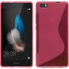 Huawei,p8,lite,hoesje,slicone,case,roze