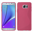 Samsung,galaxy,note,5,hoesje,slicone,case,roze