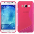 Samsung,galaxy,j5,hoesje,slicone,case,roze