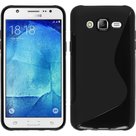 Samsung,galaxy,j7,hoesje,slicone,case,zwart