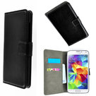 Samsung,galaxy,s5,neo,book,style,wallet.case.zwart