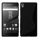 Sony xperia z5 z5 dual tpu hoesje slicone case zwart