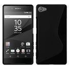 Sony xperia z5 compact tpu hoesje slicone case zwart