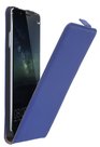 Huawei,mate,s,hoesje,leder,flip,case,blauw