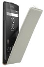 Sony,xperia,z5,premium,z5,dual,premium.hoesje,leder,flip,case,wit