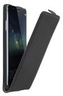 Huawei mate s hoesje lederlook flip case zwart