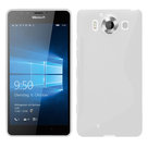 Microsoft,lumia,950,hoesje,silicone,case,wit