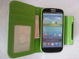 Samsung,galaxy,s4,ve,book,style,wallet,case,groen