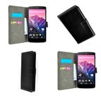 Lg,nexus,5x,book,style,wallet,case,zwart