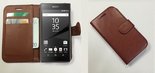 Sony,xperia,z5,book,style,wallet,case,bruin