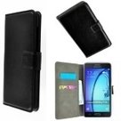 Samsung,galaxy,on7,book,style,wallet,case,zwart