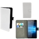 Microsoft,Lumia,950,XL,hoesje,book,style,wallet,case,wit