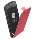 Motorola-moto-g-turbo-edition-hoesje-lederlook-flip-case-roze