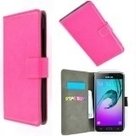 Samsung,galaxy,A7,2016,hoesje,book,style,wallet,case,roze