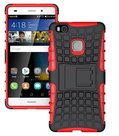 huawei-p9-lite-schokbestendige-case-cover-hoesje-met-standfunctie-tweedelig-rood/zwart